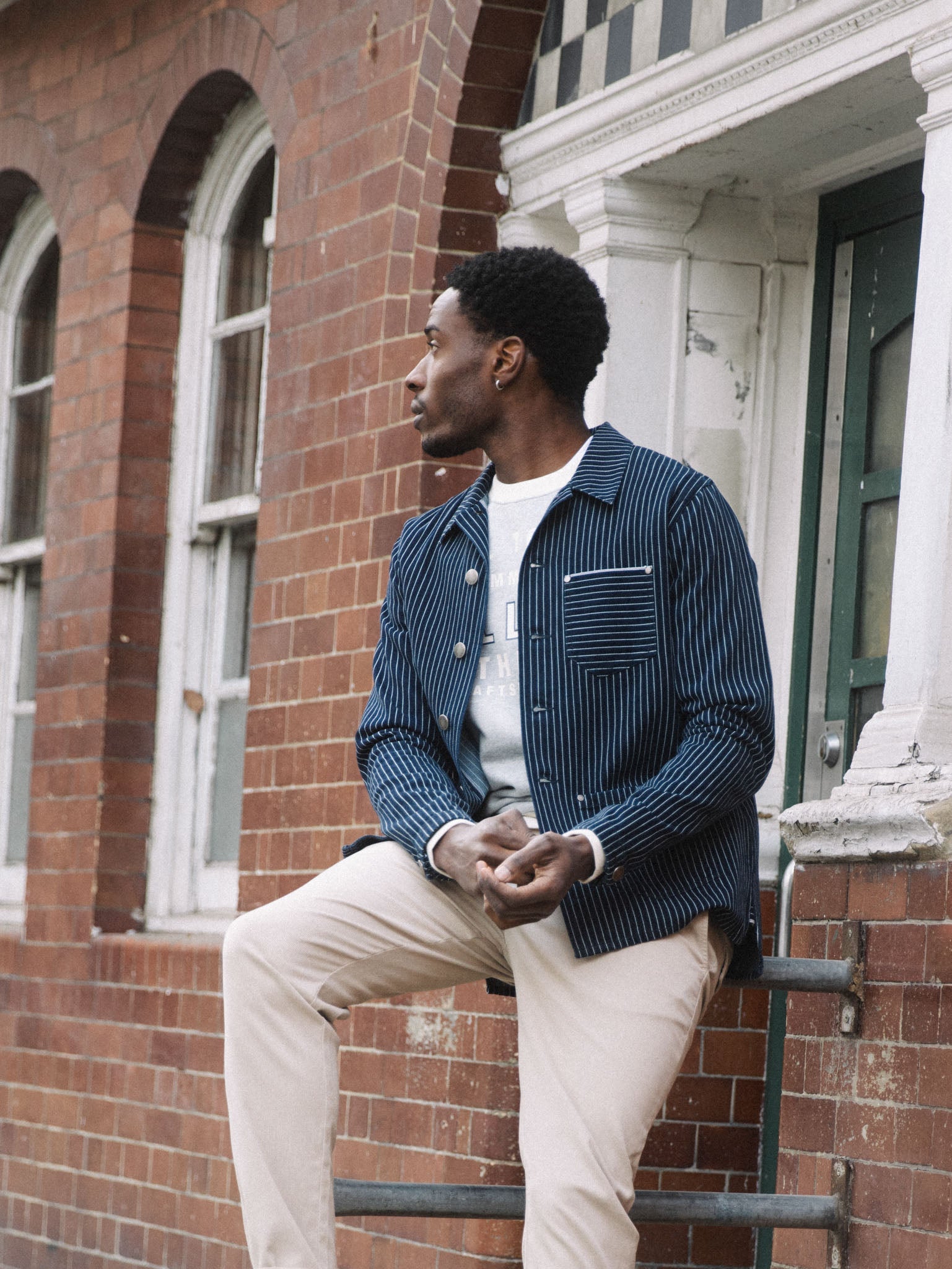 Modelshot / Dark Blue / Detail